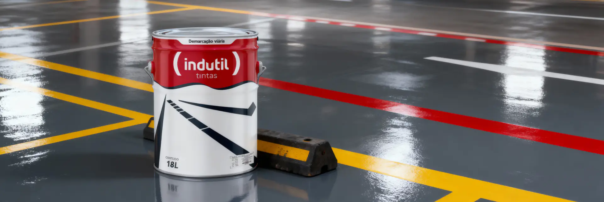 Indupiso Indutil: tinta poliuretano bi-componente para pisos de alta resistência