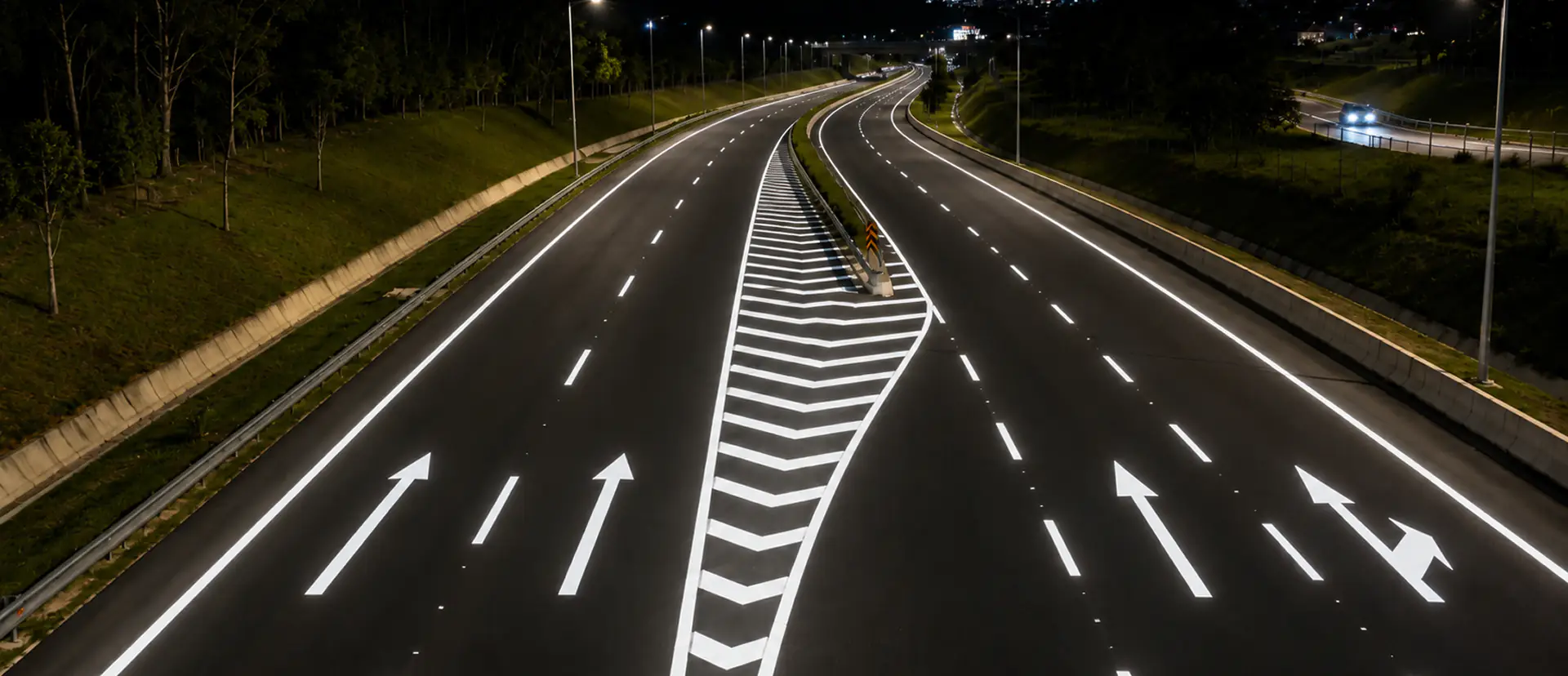 Impacto da retrorrefletividade na segurança de rodovias noturnas
